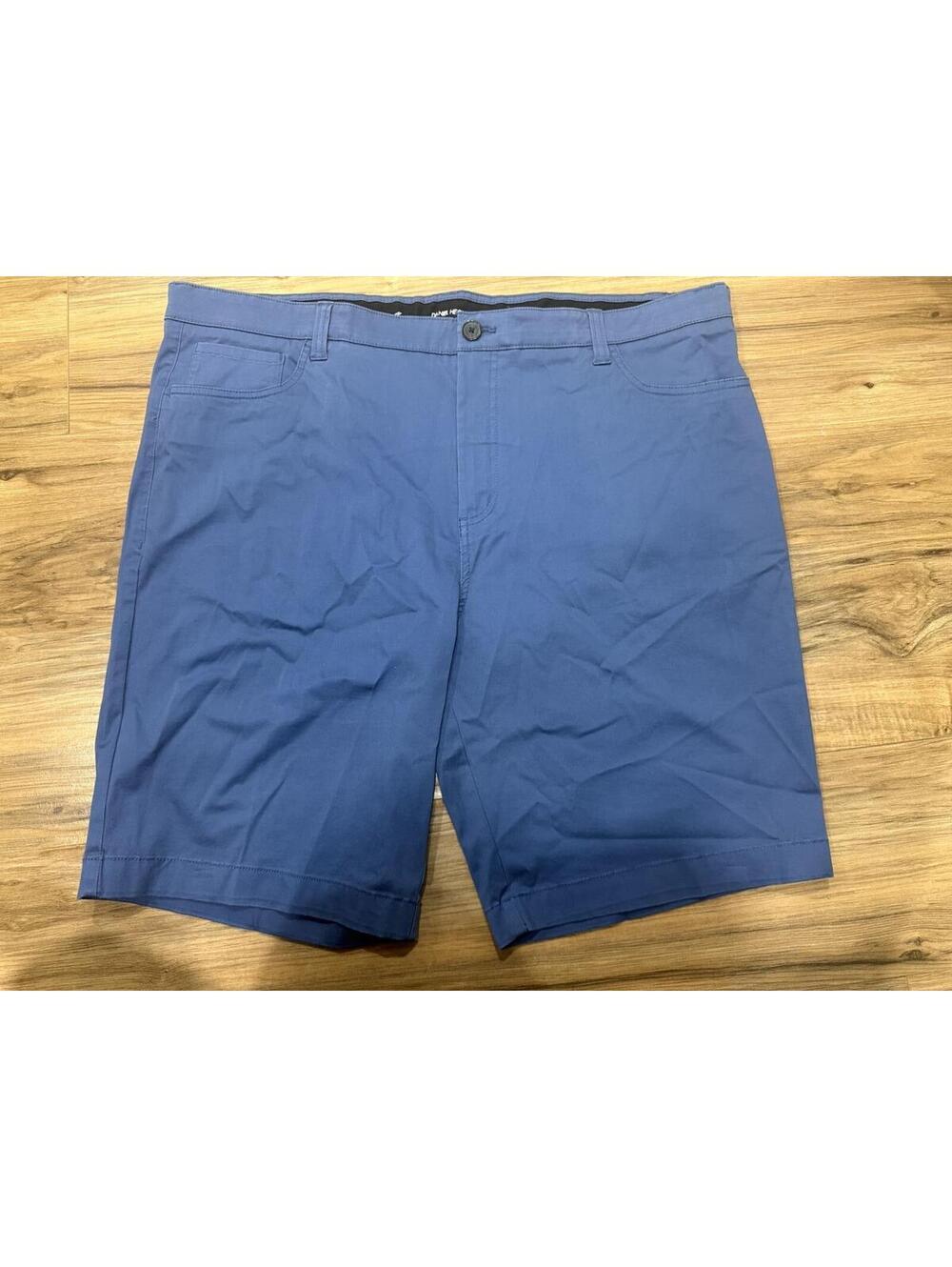 Daniel Hechter Men’s Blue Stretch Golf Chino Shorts Size 42 Cotton Spandex